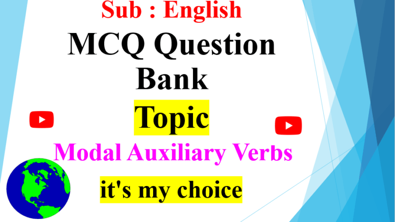 MCQ Question Bank