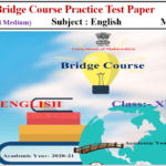 Practice Test Paper No.01 ( Bridge Course Activity)