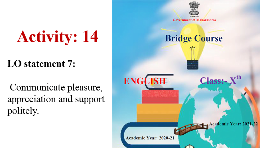 Std.10th: Bridge Course Activity No. 14