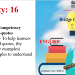 Std.9th Bridge Course Activity No.16