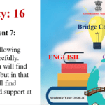 Std.10th Bridge Course Activity No.16