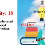 Std.10th Bridge Course Activity No.18