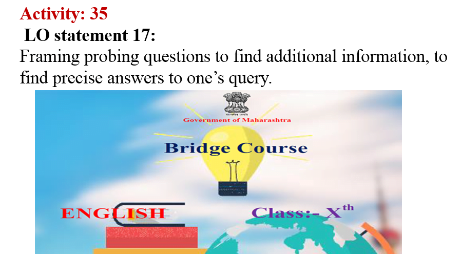 Std.10th Bridge Course Activity No.35