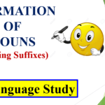 formation of suffix
