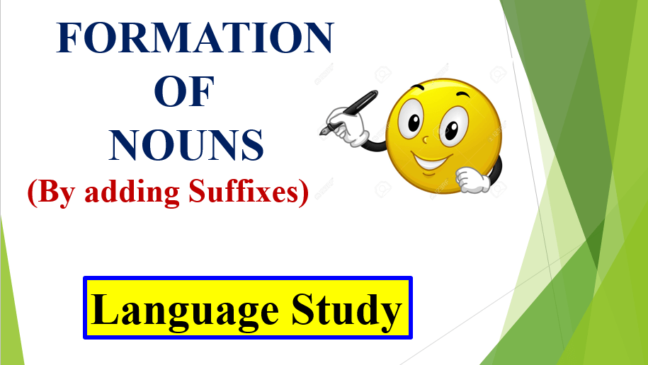 Formation of Nouns