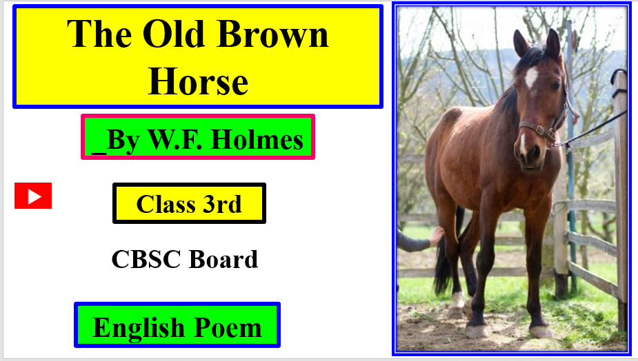 The Old Brown Horse