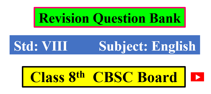 Revision Question Bank