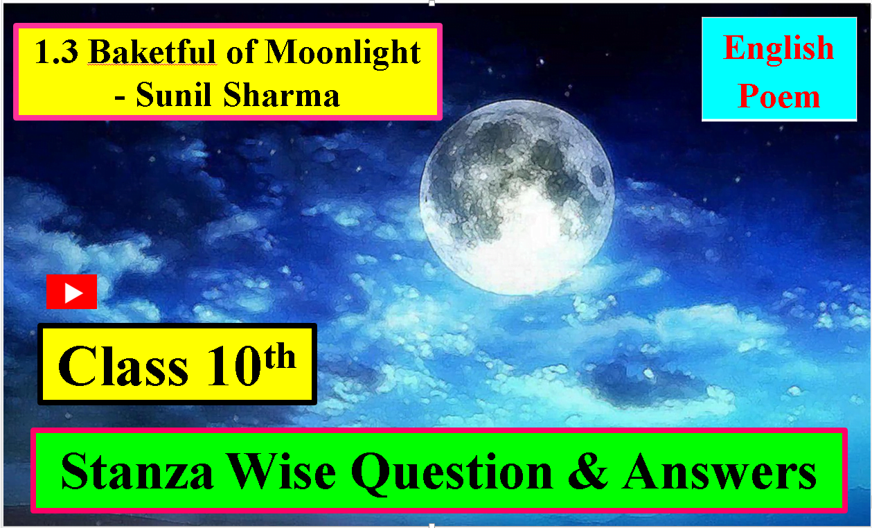 Stanza Wise Questions & Answers
