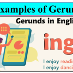 Examples of Gerund | English Grammar