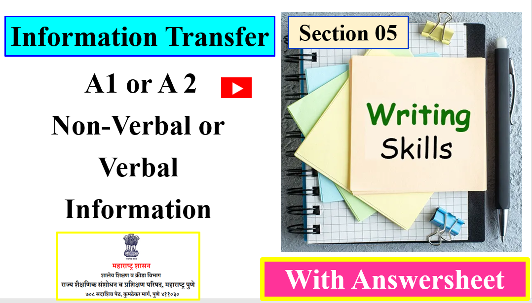 SSC Question Bank 2023 Section 05 Information Transfer With Answers