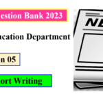 Question Bank 2023 News Report Writing