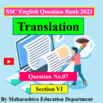 Question Bank 2023 Section 6 Translation