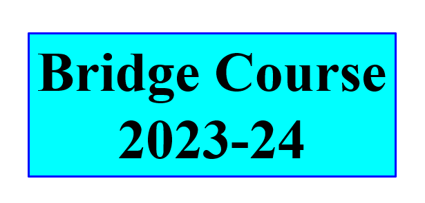 Bridge Course 2023- 24