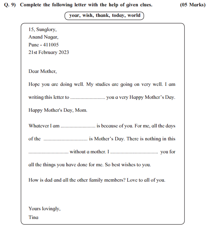 A letter to mother

Description automatically generated